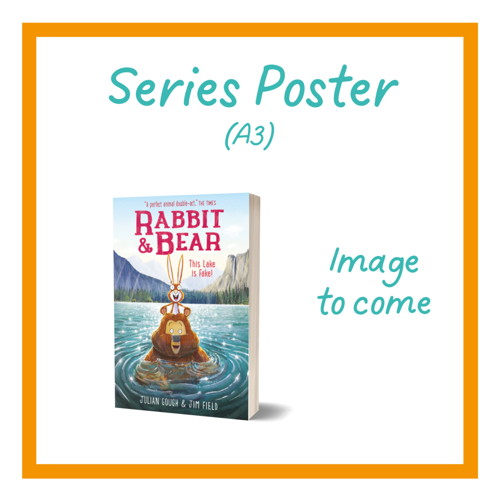 Rabbit & Bear This Lake is Fake series poster