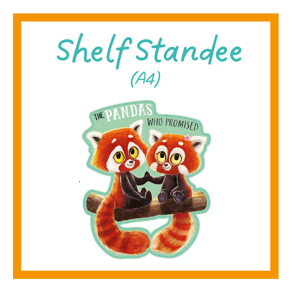 Pandas Who Promised Shelf Standee