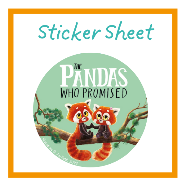 Pandas Who Promised Sticker Sheet