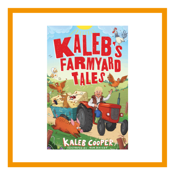 Kaleb's Farmyard Tales Pre-order Standee