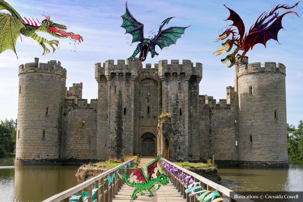 How To Train Your Dragon at Bodiam Castle