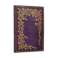 New York Rose (Gilded Age) Midi Unlined Softcover Journal (Elastic Band Closure)
