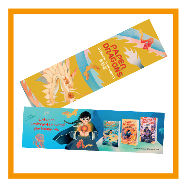 Paper Dragons bookmark