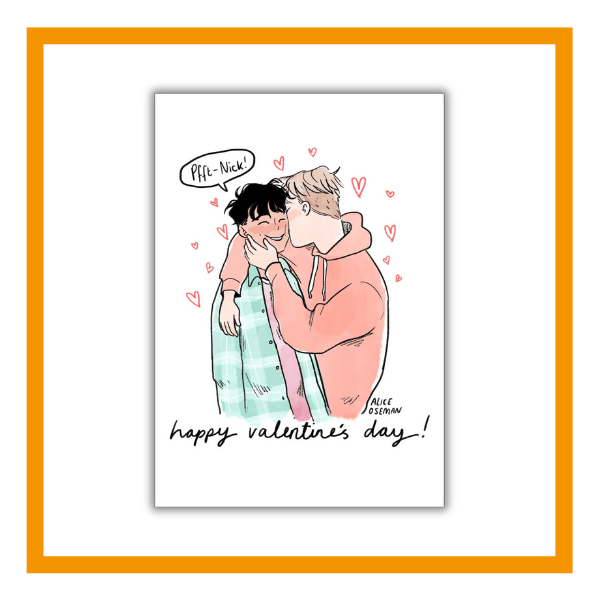 Heartstopper Valentine's Card