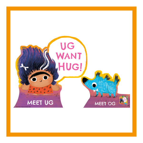 Ug Want Hug character standees