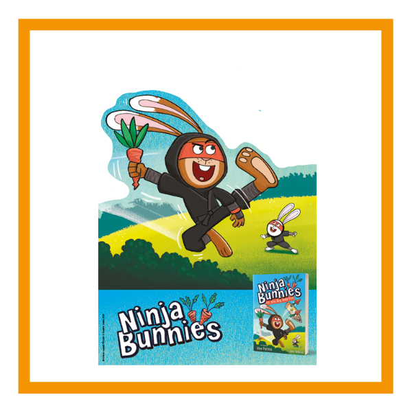 Ninja Bunnies Standee