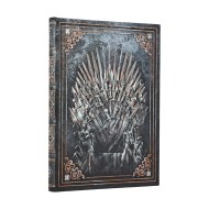 For the Throne (Game of Thrones Collection) Midi Unlined Hardcover Journal (Elastic Band Closure)